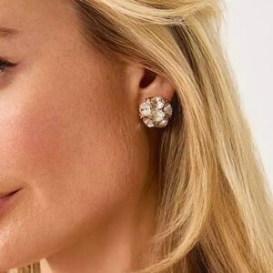 Lilly Pulitzer All Dahled Up Crystal Stud Earrings